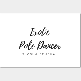 Exotic Pole Dancer - Pole Dancer Design Posters and Art